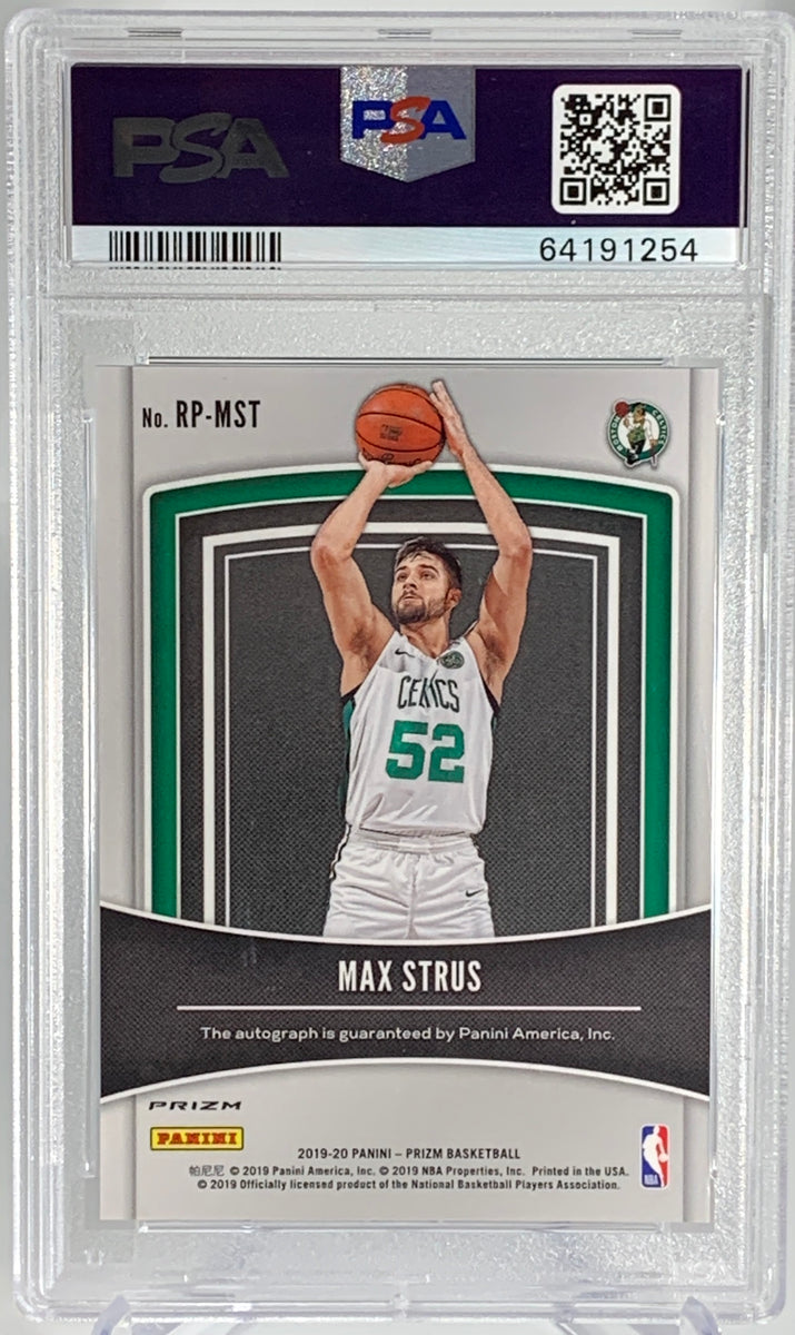 2019 Panini Prizm Draft Picks White Sparkle Max Strus Rookie AUTO