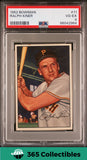 1952 Bowman Ralph Kiner #11 Baseball Pittsburgh Pirates 4