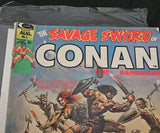 The Savage Sword of Conan The Barbarian - #1 - Sword VS. Sorcery In A World Beyond Time  - August 1974 - Marvel - Comic Book