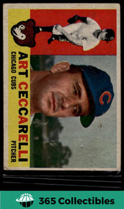 2009 Topps Heritage Art Ceccarelli #156 Baseball Chicago Cubs