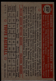 1952 Topps MLB Bobby Avila #257 Baseball Cleveland Indians