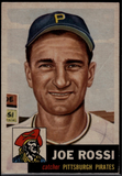 1953 Topps Joe Rossi #74 Baseball Pittsburgh Pirates (Actual Card in Picture)