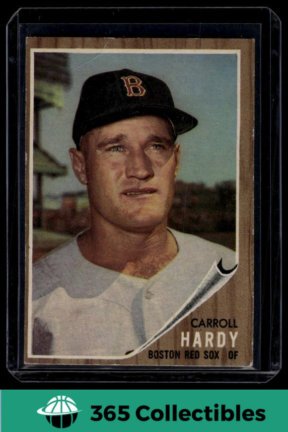 1962 Topps MLB Carroll Hardy #101 Baseball Boston Red Sox