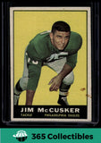 1961 Topps NFL Jim McCusker #100 Football Philadelphia Eagles