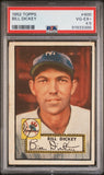 1952 TOPPS #400 BILL DICKEY - PSA 4.5 Very Good-Excellent #91933386 - High Series - Rare Pop 10