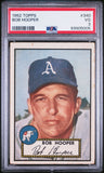 1952 TOPPS #340 Bob Hooper Athletics - PSA 3  #93905005 - High Series