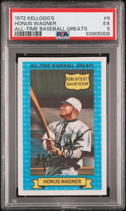 1972 Kellogg's Honus Wagner - All-Time Baseball Greats PSA 5 #93905008