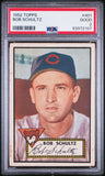 1952 Topps #401 Bob Schultz PSA 2 Good #93972197