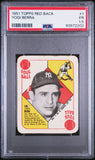 1951 Topps Red Backs Yogi Berra #1 Baseball New York Yankees PSA 1.5 PSA 93972202