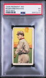 1909-11 T206 = Piedmont  350 ROGER BRESNAHAN WITH BAT  PSA #93972213 Tobacco Card