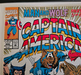 Marvel Comic Book - Captain America #406 (Nov 1992) | Capwolf Saga | NM