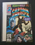 Marvel Captain America #402 Comic Book (July 1992) - Capwolf Key Issue | High-Grade