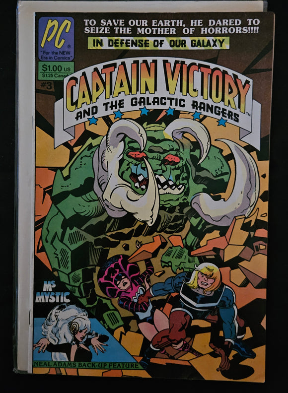 Captain Victory and the Galactic Rangers #3 | Pacific Comics (PC) | 1981