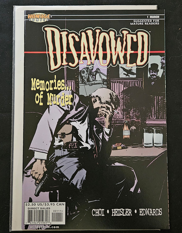 Disavowed #1 | Homage/Image Comics | 1992