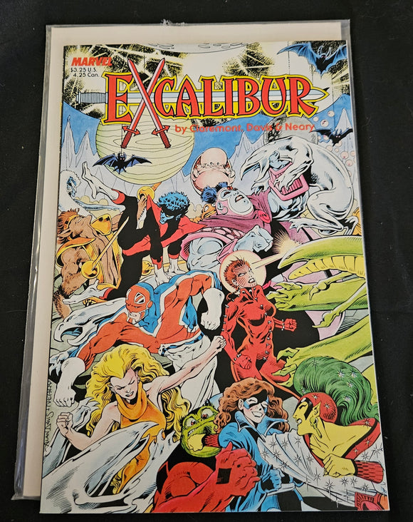 Marvel Graphic Novel - Excalibur: The Sword is Drawn (1988) | First Appearance | NM | ISBN: 0-87135-337-7