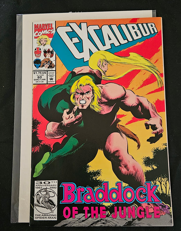 Marvel Comic Book - Excalibur #60 (March 1993) | 