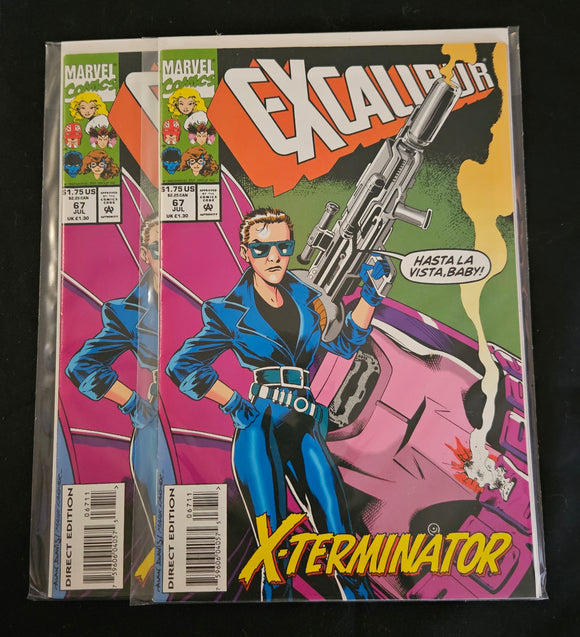 Marvel Comic Book - Excalibur #67 (Oct 1993) | 