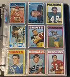 1972 Topps NFL Football Card Set (#1-263) VG-EX - Includes Staubach Rookie - Vintage Set with Many Hall of Famers