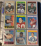 1972 Topps NFL Football Card Set (#1-263) VG-EX - Includes Staubach Rookie - Vintage Set with Many Hall of Famers