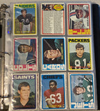 1972 Topps NFL Football Card Set (#1-263) VG-EX - Includes Staubach Rookie - Vintage Set with Many Hall of Famers