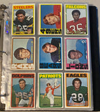 1972 Topps NFL Football Card Set (#1-263) VG-EX - Includes Staubach Rookie - Vintage Set with Many Hall of Famers