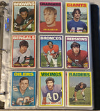 1972 Topps NFL Football Card Set (#1-263) VG-EX - Includes Staubach Rookie - Vintage Set with Many Hall of Famers