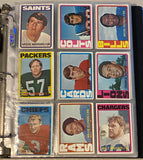 1972 Topps NFL Football Card Set (#1-263) VG-EX - Includes Staubach Rookie - Vintage Set with Many Hall of Famers