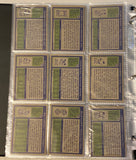 1972 Topps NFL Football Card Set (#1-263) VG-EX - Includes Staubach Rookie - Vintage Set with Many Hall of Famers