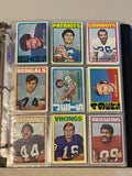 1972 Topps NFL Football Card Set (#1-263) VG-EX - Includes Staubach Rookie - Vintage Set with Many Hall of Famers