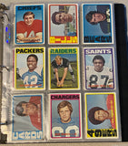 1972 Topps NFL Football Card Set (#1-263) VG-EX - Includes Staubach Rookie - Vintage Set with Many Hall of Famers