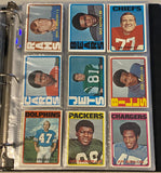 1972 Topps NFL Football Card Set (#1-263) VG-EX - Includes Staubach Rookie - Vintage Set with Many Hall of Famers