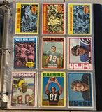 1972 Topps NFL Football Card Set (#1-263) VG-EX - Includes Staubach Rookie - Vintage Set with Many Hall of Famers