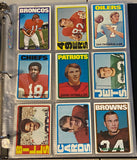 1972 Topps NFL Football Card Set (#1-263) VG-EX - Includes Staubach Rookie - Vintage Set with Many Hall of Famers