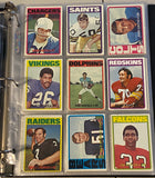 1972 Topps NFL Football Card Set (#1-263) VG-EX - Includes Staubach Rookie - Vintage Set with Many Hall of Famers