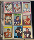 1972 Topps NFL Football Card Set (#1-263) VG-EX - Includes Staubach Rookie - Vintage Set with Many Hall of Famers