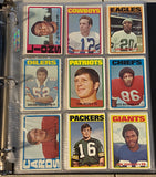 1972 Topps NFL Football Card Set (#1-263) VG-EX - Includes Staubach Rookie - Vintage Set with Many Hall of Famers