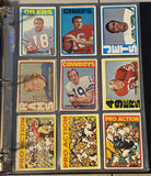 1972 Topps NFL Football Card Set (#1-263) VG-EX - Includes Staubach Rookie - Vintage Set with Many Hall of Famers