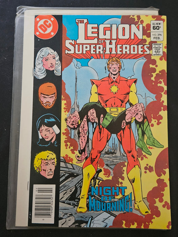 The Legion of Super-Heroes #296: 