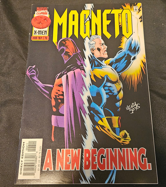 Marvel Comics: X-Men #4 (February 1997) - Magneto Strikes!