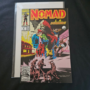 Nomad (Volume II) #8: "L.A. is Burning" - Marvel - 1991