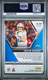 2020 Justin Herbert Panini Mosaic - CAMO PINK PRIZM RC  - PSA 10 GEM MINT #95851274