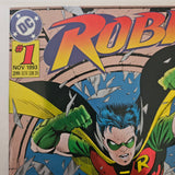 Robin (1993) #1: "The Lost Year" | Embossed Cover | Direct Edition | DC | 1993