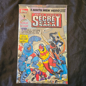 Secret City Saga #1 of 4 | Sealed In Original Bag! | Topps Comics | 1993