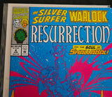 Marvel Comic Book - Silver Surfer #4 (Oct 1987) | "Lest the Heavens Perish" | NM | UPC: 071486024600