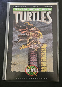 Mirage Studios: Teenage Mutant Ninja Turtles #54 (December 1992) - City at War Part 5 - 2nd APP of Karai