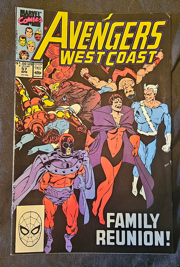 Marvel Comic Book - The West Coast Avengers #57 | NM | 1993