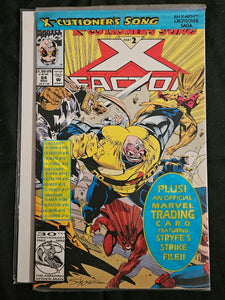 X-Factor (1986) #84: "X-Cutioner's Song!" - Part 2 | March 1992 | Marvel Comics