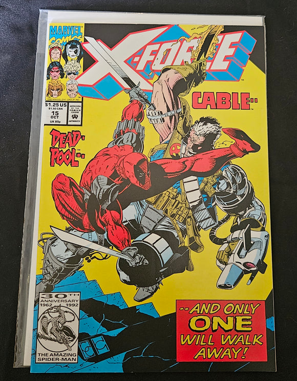 X-Force (1991) #15 - January 1993 - Marvel Comics - Comic Book