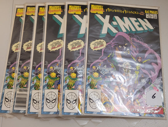 The Uncanny X-Men Annual #13 (1989) Atlantis Attacks (2nd Jubilee) Marvel Comics