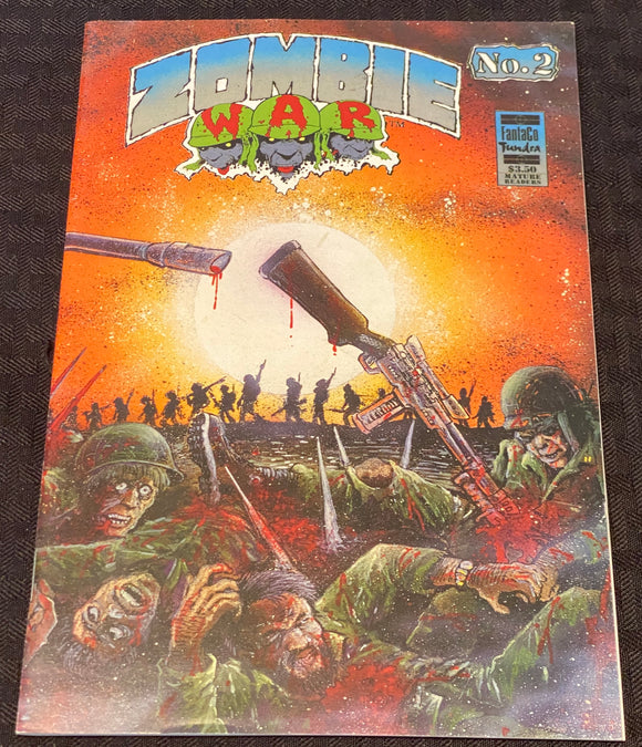 FantaCo: Zombie War #2 (1992) - By Kevin Eastman